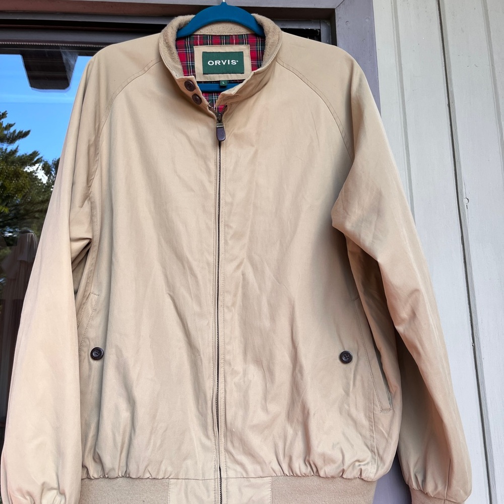 Orvis Beige Casual Jacket